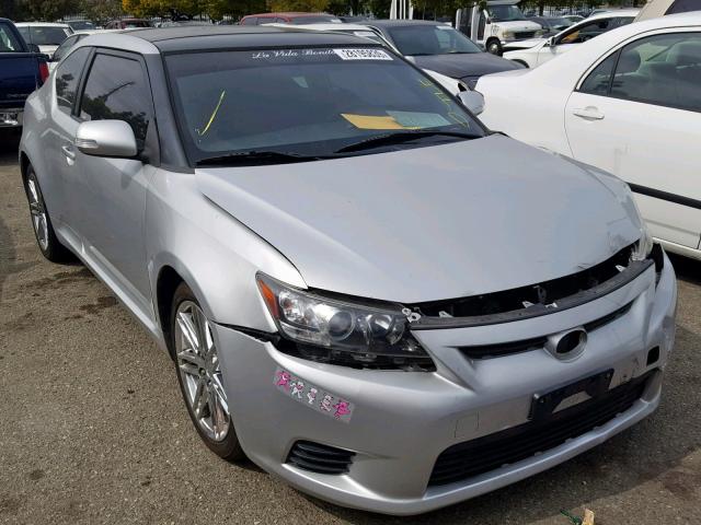 JTKJF5C72B3016915 - 2011 TOYOTA SCION TC SILVER photo 1