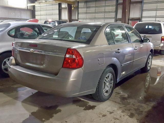 1G1ZS58F18F140275 - 2008 CHEVROLET MALIBU LS TAN photo 4