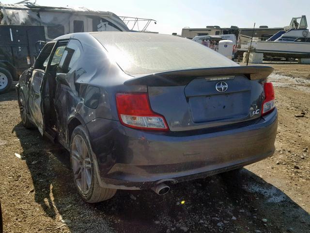 JTKJF5C74C3039517 - 2012 TOYOTA SCION TC ვერცხლისფერი ფოტო 3
