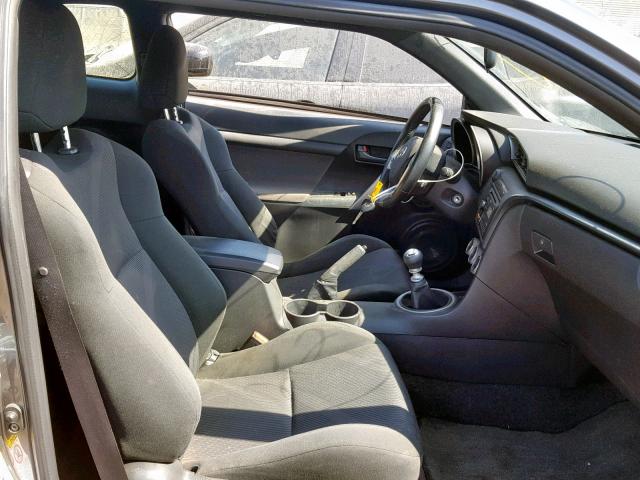 JTKJF5C74C3039517 - 2012 TOYOTA SCION TC ვერცხლისფერი ფოტო 5