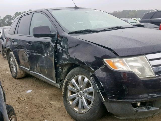 2FMDK39C57BB23937 - 2007 FORD EDGE SEL P BLACK photo 9