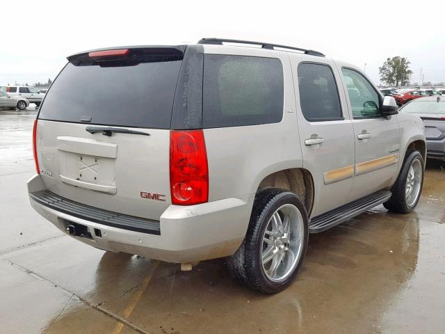 1GKFC13J07J398606 - 2007 GMC YUKON SILVER photo 4