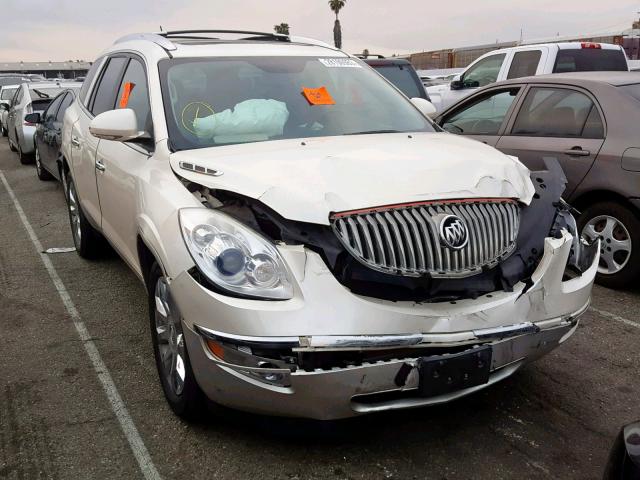 5GAKRDED4CJ178916 - 2012 BUICK ENCLAVE WHITE photo 1