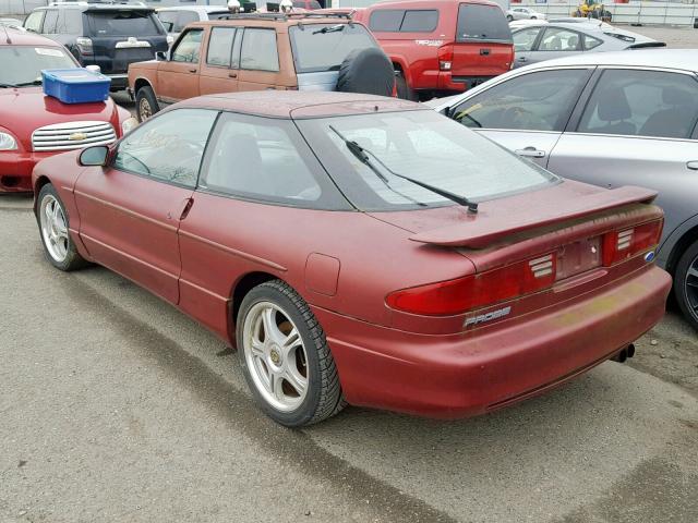 1ZVCT22B8P5105944 - 1993 FORD PROBE GT RED photo 3