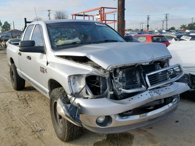 3D7KR28C87G710610 - 2007 DODGE RAM 2500 S SILVER photo 1