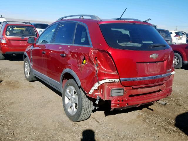 3GNAL2EK9FS534320 - 2015 CHEVROLET CAPTIVA LS 红色 照片 3