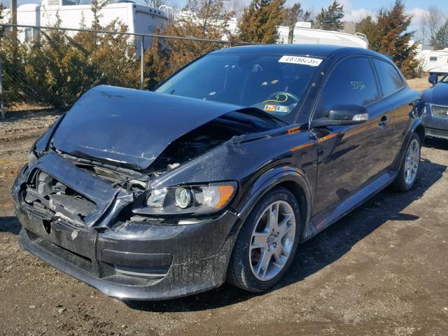 YV1MK672582053275 - 2008 VOLVO C30 T5 BLACK photo 2