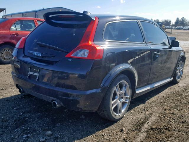 YV1MK672582053275 - 2008 VOLVO C30 T5 BLACK photo 4