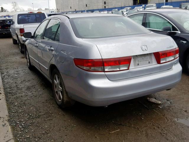 1HGCM66513A002931 - 2003 HONDA ACCORD EX SILVER photo 3