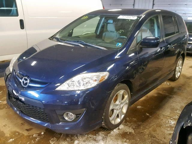 JM1CR2W3XA0385293 - 2010 MAZDA 5 BLUE photo 2