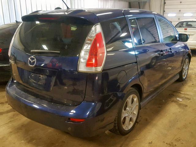 JM1CR2W3XA0385293 - 2010 MAZDA 5 BLUE photo 4