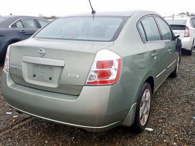 3N1AB61E37L664160 - 2007 NISSAN SENTRA 2.0 GREEN photo 3