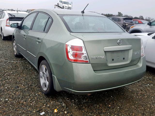 3N1AB61E37L664160 - 2007 NISSAN SENTRA 2.0 GREEN photo 4