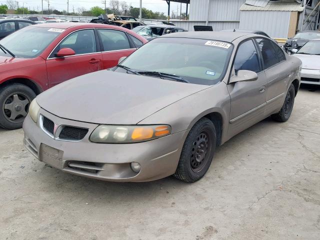 1G2HX52K334145609 - 2003 PONTIAC BONNEVILLE BROWN photo 2