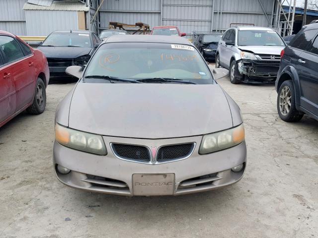 1G2HX52K334145609 - 2003 PONTIAC BONNEVILLE BROWN photo 9