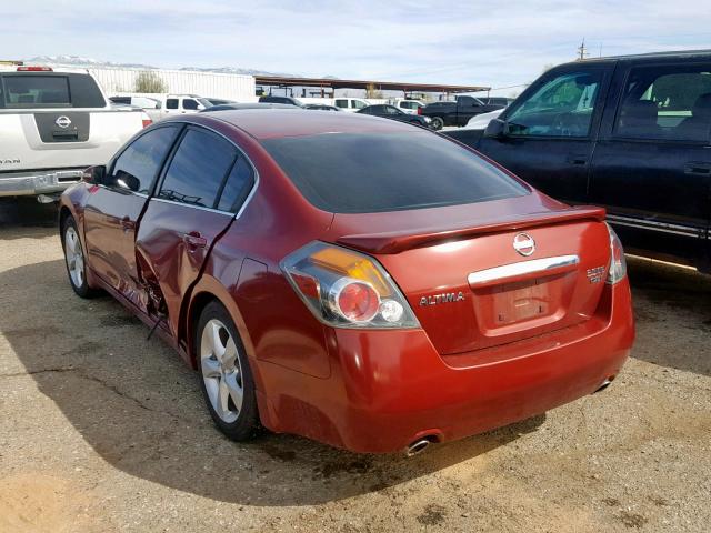 1N4BL21E17C115467 - 2007 NISSAN ALTIMA 3.5 MAROON photo 3