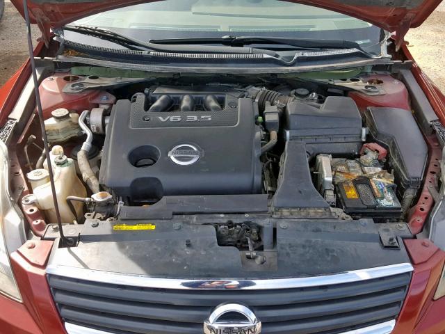 1N4BL21E17C115467 - 2007 NISSAN ALTIMA 3.5 MAROON photo 7