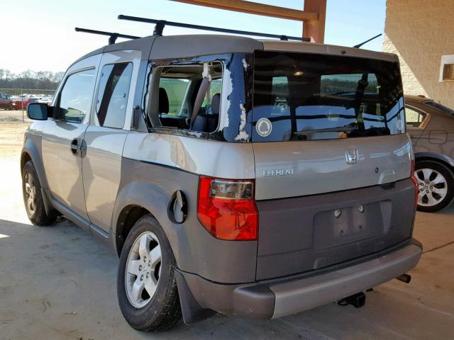 5J6YH18614L015616 - 2004 HONDA ELEMENT EX SILVER photo 3