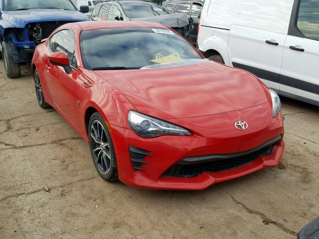 JF1ZNAA18H8703919 - 2017 TOYOTA 86 BASE RED photo 1