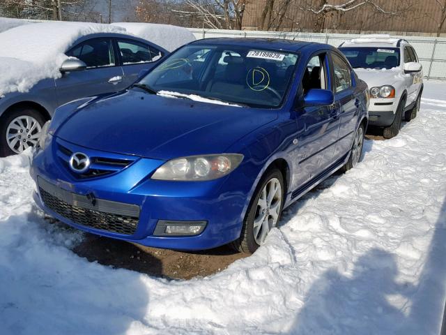 JM1BK324271680301 - 2007 MAZDA 3 S BLUE photo 2