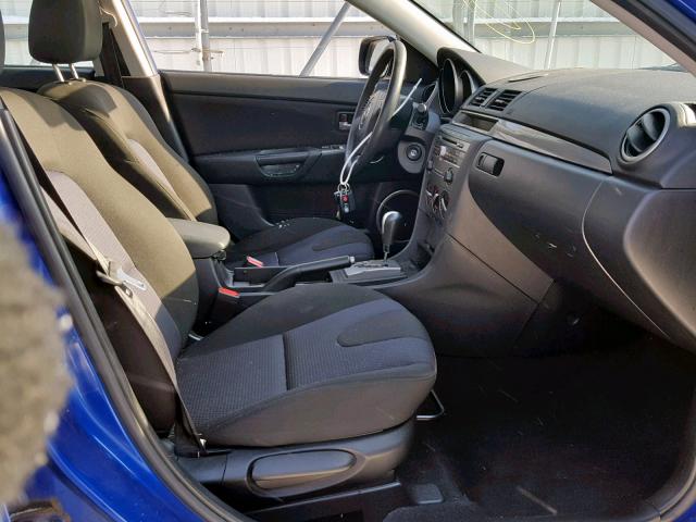 JM1BK324271680301 - 2007 MAZDA 3 S BLUE photo 5