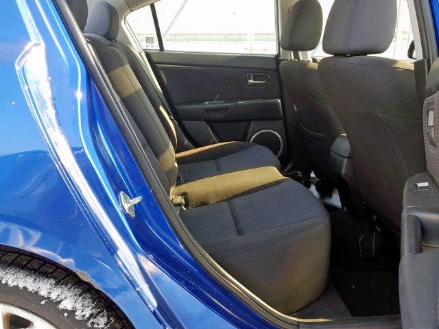 JM1BK324271680301 - 2007 MAZDA 3 S BLUE photo 6