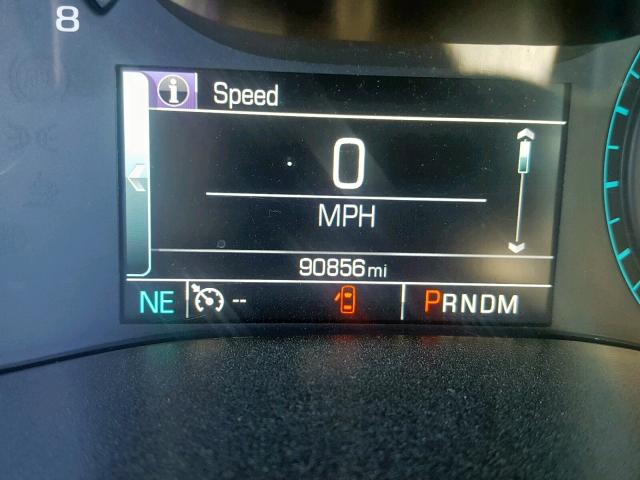 1GCGTCE32G1114872 - 2016 CHEVROLET COLORADO L BLACK photo 8