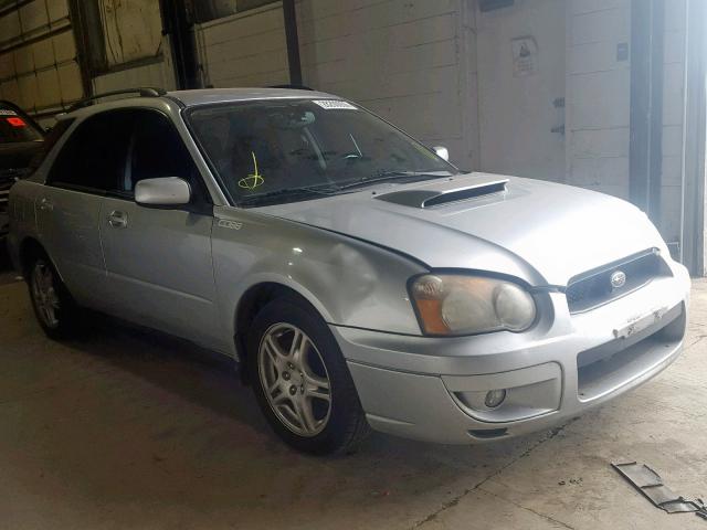 JF1GG29684H813676 - 2004 SUBARU IMPREZA WR SILVER photo 1