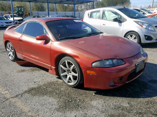 4A3AK44Y8WE001959 - 1998 MITSUBISHI ECLIPSE GS MAROON photo 1