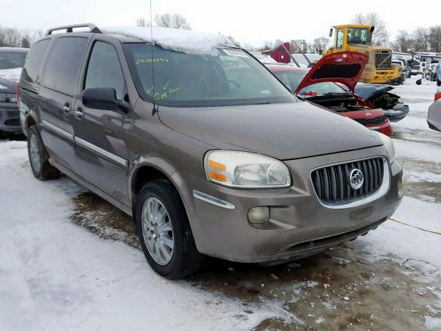 5GADV33L25D223247 - 2005 BUICK TERRAZA CX BROWN photo 1