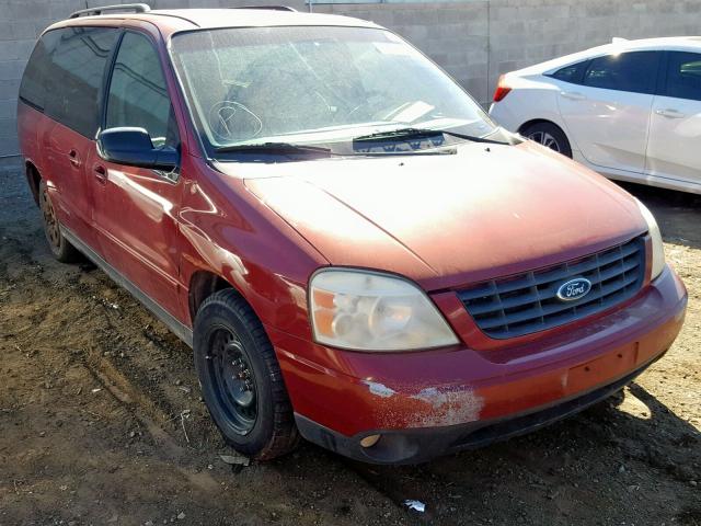 2FMZA57615BA59667 - 2005 FORD FREESTAR S RED photo 1