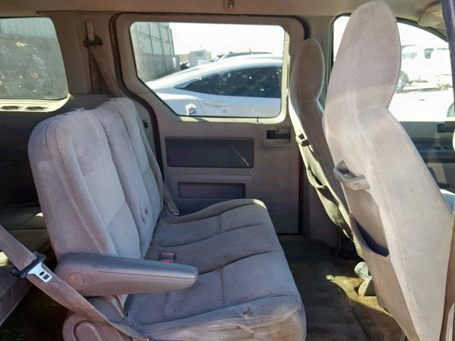 2FMZA57615BA59667 - 2005 FORD FREESTAR S RED photo 6