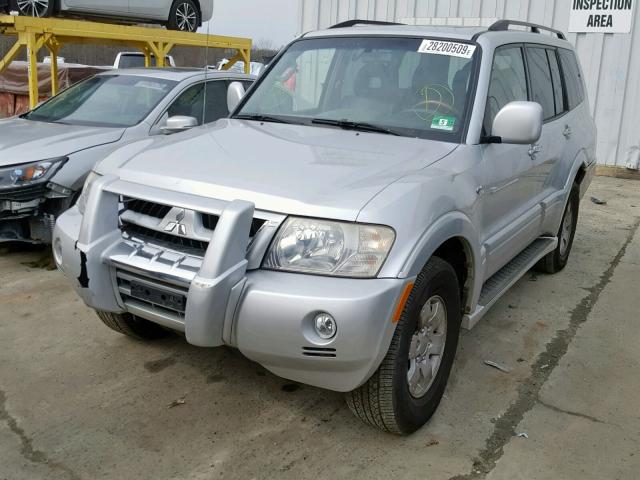 JA4NW51SX3J033453 - 2003 MITSUBISHI MONTERO LI GRAY photo 2