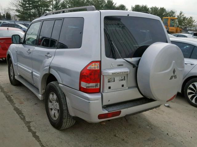 JA4NW51SX3J033453 - 2003 MITSUBISHI MONTERO LI GRAY photo 3