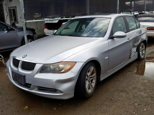 WBAVB33566KS34520 - 2006 BMW 330 I GRAY photo 2