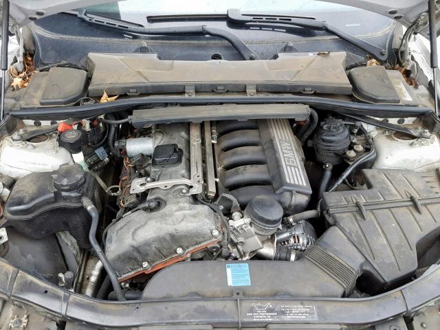 WBAVB33566KS34520 - 2006 BMW 330 I GRAY photo 7