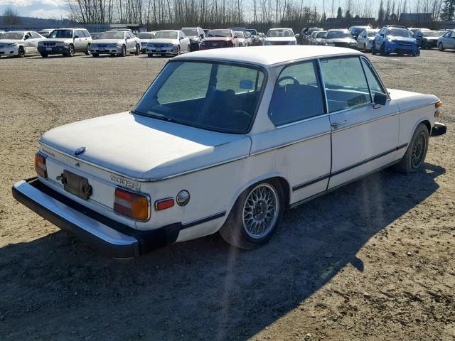 2391397 - 1976 BMW 2002 WHITE photo 4