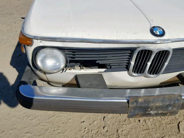 2391397 - 1976 BMW 2002 WHITE photo 9