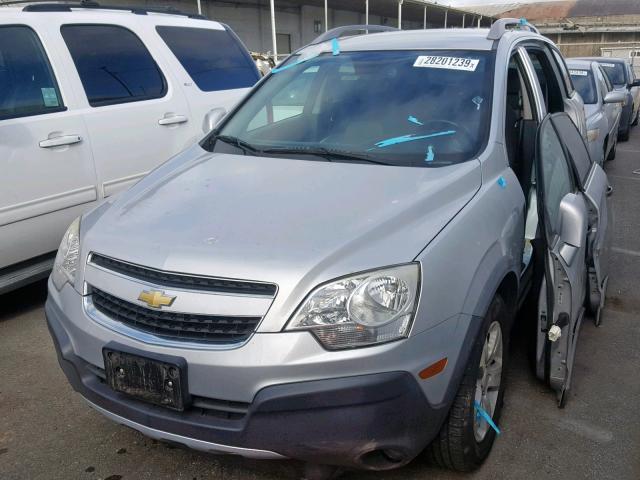 3GNAL2EKXDS637467 - 2013 CHEVROLET CAPTIVA LS 银色 照片 2