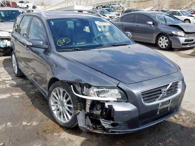 YV1MJ672282379909 - 2008 VOLVO V50 T5 BLACK photo 1