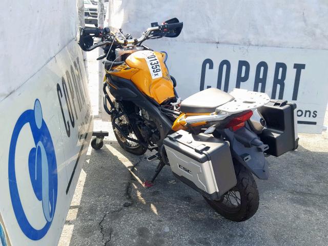 LZSJDNLC4F5200420 - 2015 ZONGSHEN MOTORCYCLE YELLOW photo 3