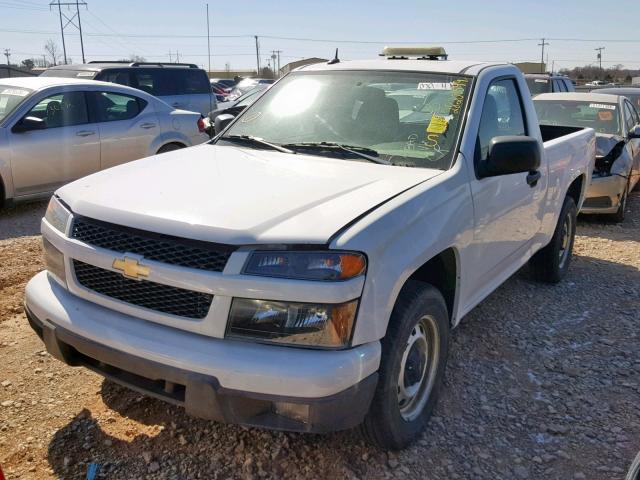 1GCCSBF90B8110639 - 2011 CHEVROLET COLORADO WHITE photo 2