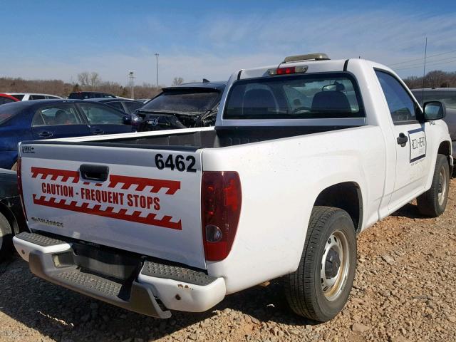 1GCCSBF90B8110639 - 2011 CHEVROLET COLORADO WHITE photo 4