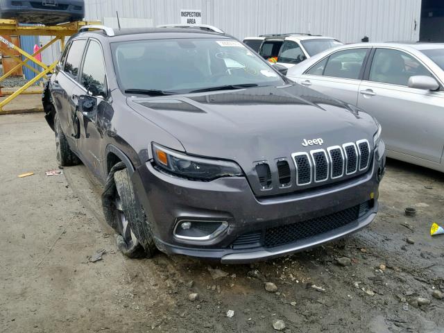 1C4PJLDB8KD183913 - 2019 JEEP CHEROKEE L GRAY photo 1