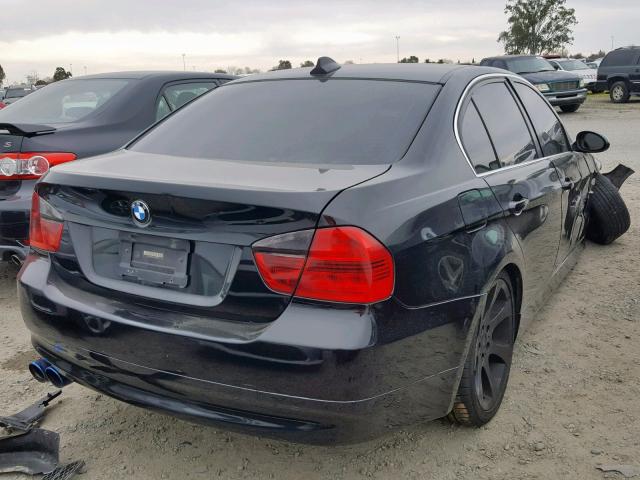 WBAVB33576KS37894 - 2006 BMW 330 I BLACK photo 4