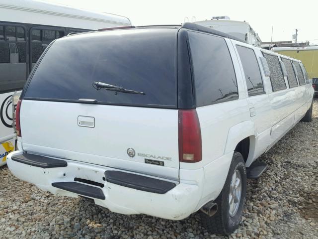 1GYEK13R1XR400424 - 1999 CADILLAC ESCALADE WHITE photo 4