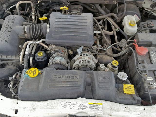 1D4HS48N63F563904 - 2003 DODGE DURANGO SL WHITE photo 7