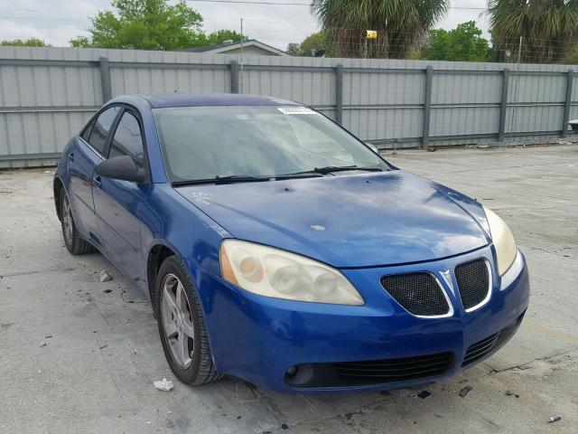 1G2ZH528X54166742 - 2005 PONTIAC G6 GT BLUE photo 1