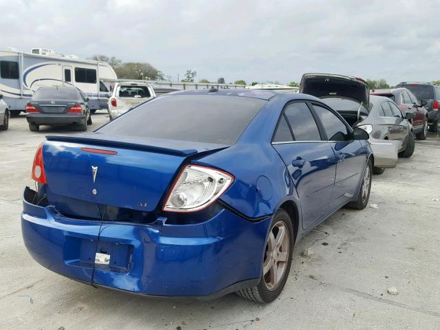 1G2ZH528X54166742 - 2005 PONTIAC G6 GT BLUE photo 4