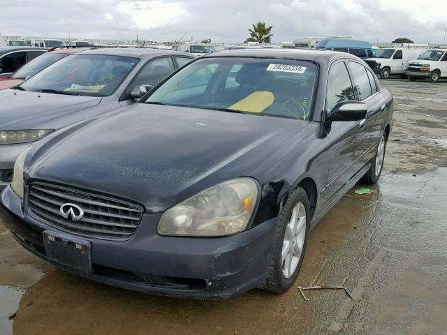 JNKBF01A82M001177 - 2002 INFINITI Q45 BLACK photo 2